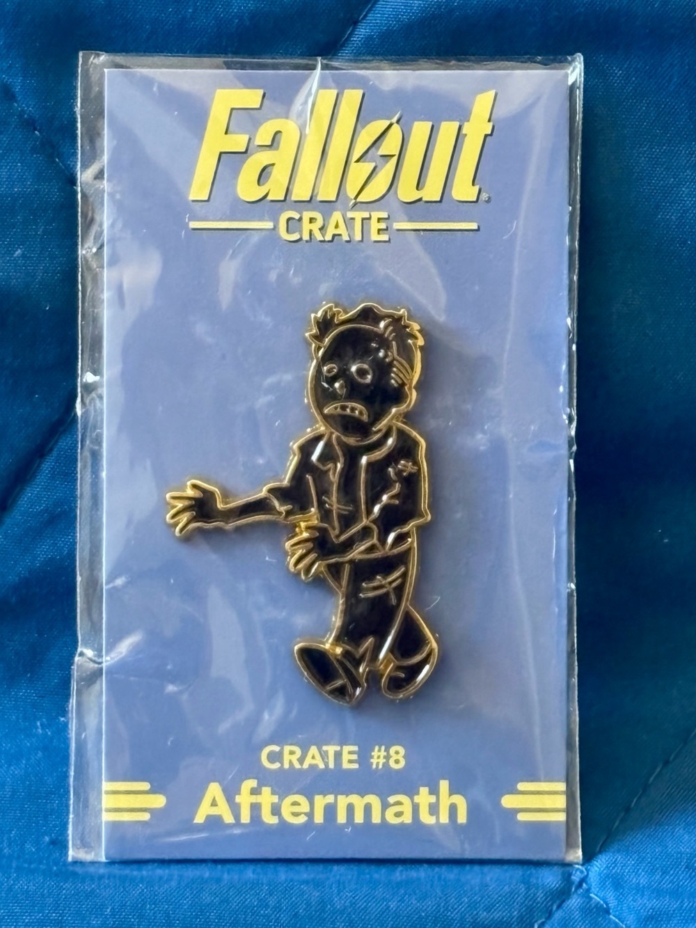 Fallout Aftermath Crate #8 Ghoul Vault Boy Enamel Pin Loot Crate Bethesda NEW